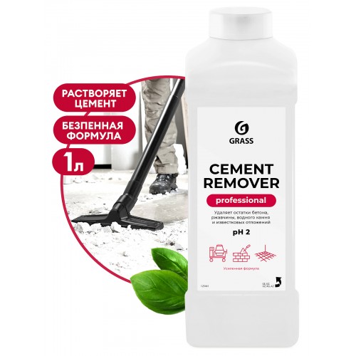 GRASS Средство для очистки после ремонта "Cement Remover" (канистра 1л)