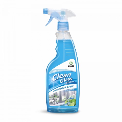 GRASS Clean Glass блеск стекол и зеркал (голубая лагуна) 600мл