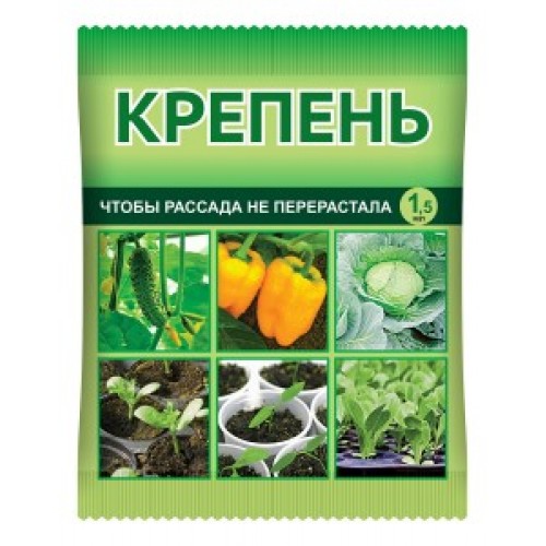 Крепень 1,5мл. (предотвращает перерастание рассады) удобрение, Ваше Хозяйство